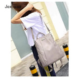 Anti-theft Nylon Backpack Women Girl Multifunctional School Bag