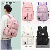 Nylon Backpack Girls Student Kids Travel School Princess Rucksack Mochila