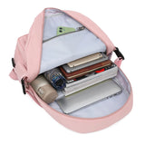 Nylon Travel Backpack for Women Men Boys Girls School College Teen