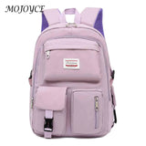 Reflective Nylon School Backpack for Girls