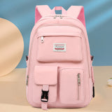 Nylon School Backpack Reflective School Bags for Girl Princess Waterproof Bag