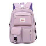 Nylon School Backpack Reflective School Bags for Girl Princess Waterproof Bag