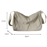Nylon Shoulder Crossbody Bags Large Japanese Satchel Female Messenger