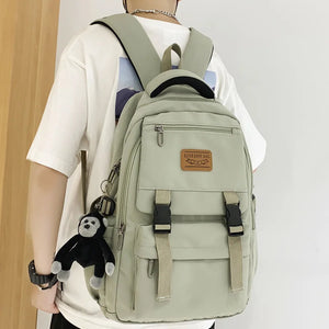 Y2K Couple Schoolbag Casual Backpack for Women