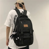 Y2K Couple Schoolbag Casual Backpack for Women