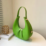 Retro Crescent Bag For Women Handbag Shoulder Bag