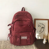 Large Capacity School Backpack for Female Students