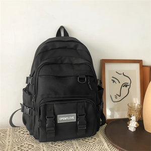 Large Capacity School Backpack for Female Students
