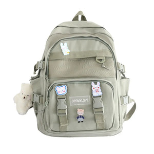 Large Capacity School Backpack for Female Students