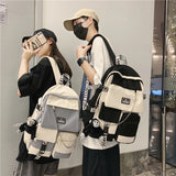Schoolbag Student Backpack Large Capacity Boy Girl Computer Bag