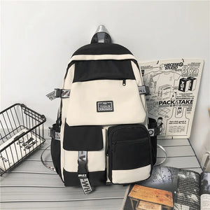 Schoolbag Student Backpack Large Capacity Boy Girl Computer Bag