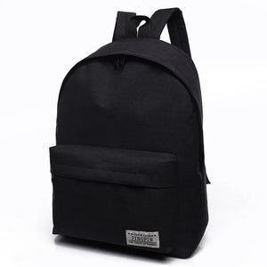 Canvas School Laptop Backpack for Teenagers Travel Bagpack Rucksack