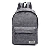 Canvas School Laptop Backpack for Teenagers Travel Bagpack Rucksack