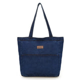 Casual Denim Shoulder Bags for Women Tote Bags Versatile Handbags