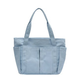 Large Capacity Canvas Shoulder Bag for Women Vintage Casual Tote Bag