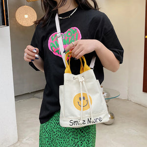 Canvas Shoulder Crossbody Bag Women Messenger Handbag