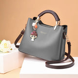 Women's Summer Shoulder Bag High Capacity Leather Crossbody Bag