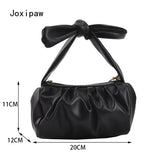Vintage Pu Leather Zipper Shoulder Bag