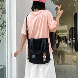 Women's Nylon Crossbody Bag Large Capacity Tote Handbag