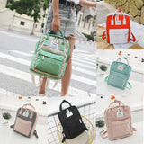 Women's Canvas Backpack For Travel and School