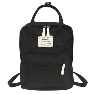 Women's Canvas Backpack For Travel and School