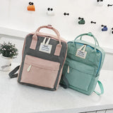 Women's Canvas Backpack For Travel and School