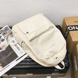 Stylish Canvas Backpack for Women Youth Travel School Bag