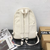 Stylish Canvas Backpack for Women Youth Travel School Bag