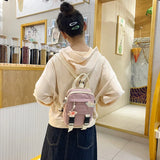 Women's Small Mini Backpack - Travel School Bag Tote
