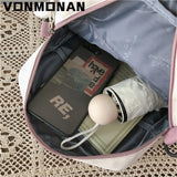 Waterproof Nylon Small Shoulder Bags for Women