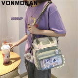 Waterproof Nylon Small Shoulder Bags for Women