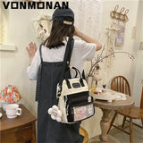 Waterproof Nylon Small Shoulder Bags for Women