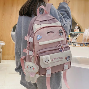 Waterproof Nylon Small Shoulder Bag for Teens