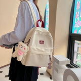 Pink Waterproof Small Shoulder Backpack for Women Girls