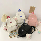 Pink Waterproof Small Shoulder Backpack for Women Girls