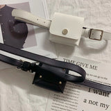 Funny Mini Women's Handbag Belt Bag With Dress