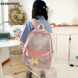 Nylon Waterproof School Backpack All-match Casual Travel Backpack