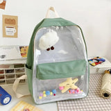 Nylon Waterproof School Backpack All-match Casual Travel Backpack