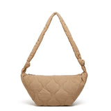 Women Puffer Shoulder Bag Light Weight Small Hobo Padded Handbag
