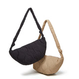 Women Puffer Shoulder Bag Light Weight Small Hobo Padded Handbag