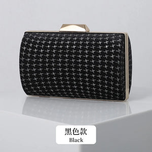 Velvet Evening Bag for Women Wedding Phone Purse Clutch Makeup Bolsas