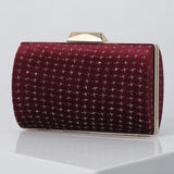 Velvet Evening Bag for Women Wedding Phone Purse Clutch Makeup Bolsas