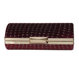Velvet Evening Bag for Women Wedding Phone Purse Clutch Makeup Bolsas