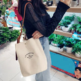 Large Capacity Casual Canvas Shoulder Bag