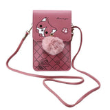 PU Leather Shoulder Bag Print Crossbody Bag