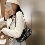 Classic PU Leather Shoulder Bag for Women