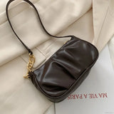 Classic PU Leather Shoulder Bag for Women