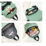 Small Canvas Girl Mini Backpack Waterproof Travel Backpack