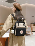 Corduroy Backpack Small Purse for Teenagers