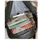 Waterproof Canvas Mini Backpack for Women Travel